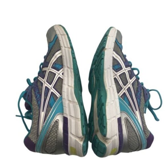 ASICS womens size 9.5 gel-Excite‎ 2 running shoe T473N aqua gray purple - Picture 9 of 9